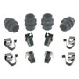 Disc Brake HDW Kit for 2005-2022 Dodge/Mitsubishi/Chrysler (Dakota, Ram 1500, Raider, Aspen) H5780Q - front view