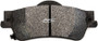 Includes Hardware Brake Pads for 2008-2017 Chevrolet/Pontiac (Caprice, SS, G8) 1352.20