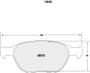 Brake Pads for 2002-2013 Ford (Transit Connect, Focus) 0970.20