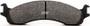 Brake Pads for 1995-2007 Dodge/Ford (B2500, B3500, E-250, E-350 Super Duty) 0655.20