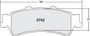 Brake Pads for 1999-2011 Chevrolet/GMC/Cadillac (Silverado 1500 Classic, Sierra 1500 Classic, DeVille, Silverado 1500) 0792.20