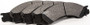 Brake Pads for 2003-2009 Chevrolet/GMC (C4500 Kodiak, C4500 Topkick, C5500 Kodiak, C5500 Topkick) 1064.10