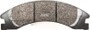 Coated to extend life of pad in corrosive conditions. for 2008-2022 Ford (E-150, E-250, E-350 Super Duty, E-450 Super Duty) 1329.12