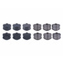 Front Z16 Low-Dust Ceramic Brake Pads 16-1185F