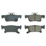 Rear Z16 Low-Dust Ceramic Brake Pads 16-2025