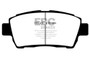 EBC 11-15 Scion IQ 1.3 Redstuff Front Brake Pads