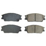 Front Z16 Low-Dust Ceramic Brake Pads 16-2285