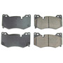 Front Z16 Low-Dust Ceramic Brake Pads 16-8009