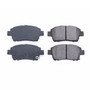 Front Z16 Low-Dust Ceramic Brake Pads 16-822