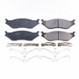 Z17 Low-Dust Ceramic Brake Pads with Hardware 17-1066