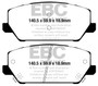 EBC 2019+ Hyundai Veloster N (2nd Gen) 2.0L Turbo Redstuff Front Brake Pads