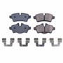 Rear Z17 Low-Dust Ceramic Brake Pads with Hardware 17-1309