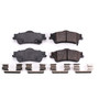 Rear Z17 Low-Dust Ceramic Brake Pads with Hardware 17-1352
