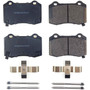 Z17 Low-Dust Ceramic Brake Pads with Hardware 17-1428
