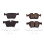 Rear Z17 Low-Dust Ceramic Brake Pads with Hardware 17-1821