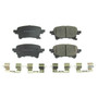 Rear Z17 Low-Dust Ceramic Brake Pads with Hardware 17-2233