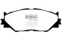EBC 06-08 Lexus IS250 2.5 Redstuff Front Brake Pads