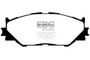 EBC 06-08 Lexus IS250 2.5 Redstuff Front Brake Pads