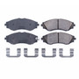 Front Z17 Low-Dust Ceramic Brake Pads with Hardware 17-797