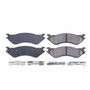 Rear Z17 Low-Dust Ceramic Brake Pads with Hardware 17-702A