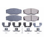 Front Z17 Low-Dust Ceramic Brake Pads with Hardware 17-604