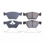 Front Z17 Low-Dust Ceramic Brake Pads with Hardware 17-740