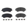 Front Z17 Low-Dust Ceramic Brake Pads with Hardware 17-856