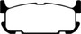 EBC 04-05 Mazda Miata MX5 1.8 (Sports Suspension) Yellowstuff Rear Brake Pads