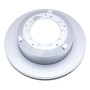 Rear Evolution Coated Rotor AR85121EVC - top view
