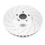Front Evolution Coated Rotor EBR1649EVC - front view