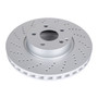 Front Evolution Coated Rotor EBR1627EVC - top view