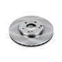 - Front OE Stock Replacement Brake Rotor EBR625 - top view