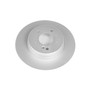 Rear Evolution Coated Rotor EBR491EVC - top view