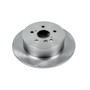 - Rear OE Stock Replacement Brake Rotor JBR1369 - top view