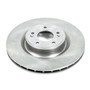 - Front OE Stock Replacement Brake Rotor JBR1529 - top view