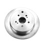 - Rear OE Stock Replacement Brake Rotor JBR1543 - top view