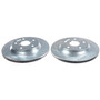 Evolution Performance Drilled, Slotted & Plated Brake Rotor Pair JBR1788XPR - top view