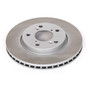 Front Coated Hat and Edge Rotor JBR989SCR - front view