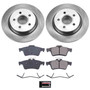 OE Stock Replacement Low-Dust Ceramic Brake Pad and Rotor Kit KOE4613 - front view