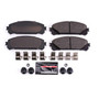 Front Z23 Daily Driver Carbon-Fiber Ceramic Brake Pads with Hardware Kit Z23-1324