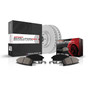 Front Z23 Daily Driver Carbon-Fiber Ceramic Brake Pads with Hardware Kit Z23-1405