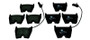 Disc Brake Pad Set 355009191 - front view