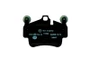 Disc Brake Pad Set 355014161 - back view