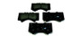 Disc Brake Pad Set 355013151 - front view