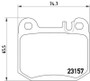 Disc Brake Pad Set 355008831 - diagram