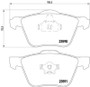 Disc Brake Pad Set 355011571 - diagram