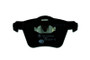 Disc Brake Pad Set 355011721 - back view