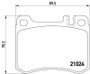 Disc Brake Pad Set 355007611 - diagram
