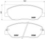 Disc Brake Pad Set 355012371 - diagram
