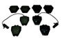 Disc Brake Pad Set 355009031 - front view